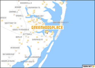 map of Greenwood Place