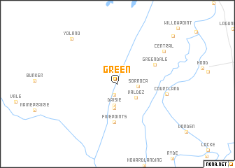 map of Green