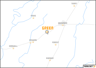 map of Green