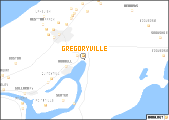 map of Gregoryville