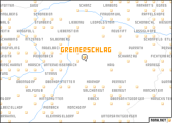 map of Greinerschlag