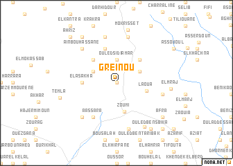 map of Greïnou