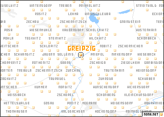 map of Greipzig