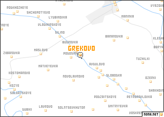 map of Grekovo