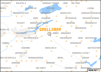 map of Grellkamp