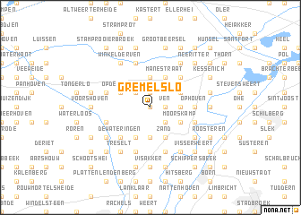 map of Gremelslo