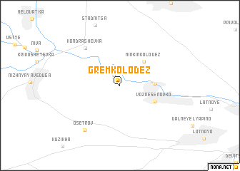 map of Grem-Kolodez\