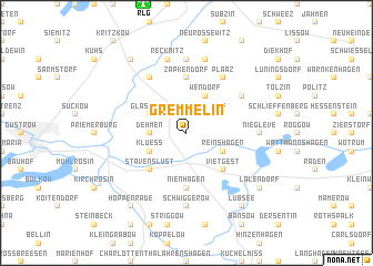 map of Gremmelin
