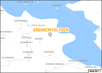 map of Gremuchiy Klyuch