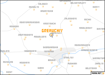 map of Gremuchiy