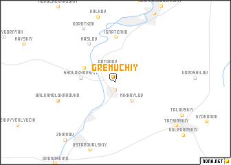 map of Gremuchiy