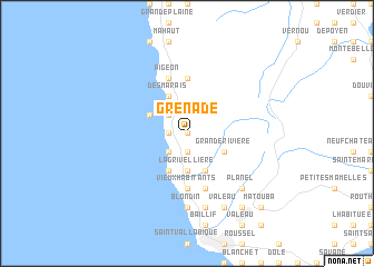 map of Grenade