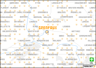 map of Grenfaux