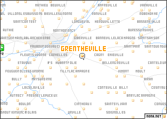 map of Grentheville