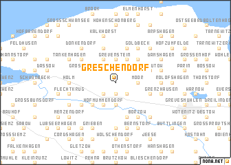 map of Greschendorf