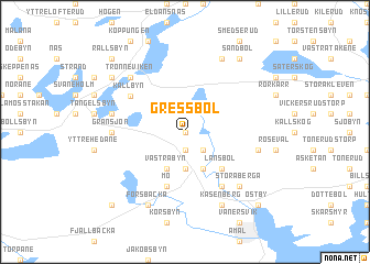 map of Gressbol