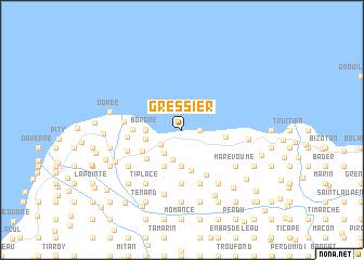 map of Gressier