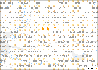 map of Grétry
