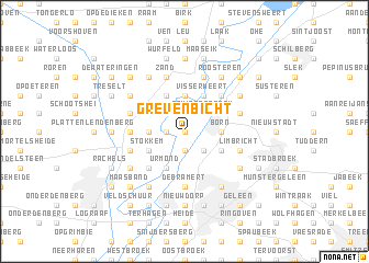 map of Grevenbicht