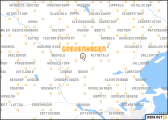 map of Grevenhagen