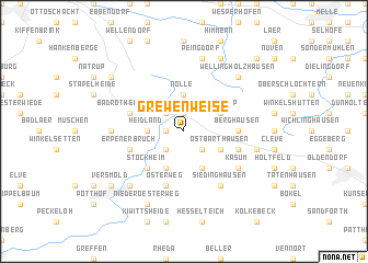 map of Grewenweise