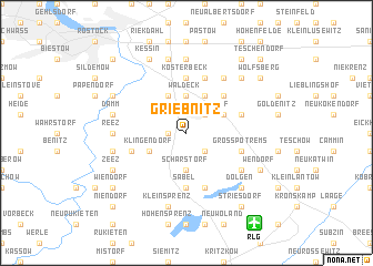 map of Griebnitz