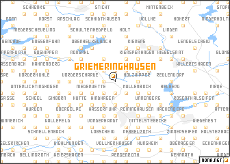 map of Griemeringhausen