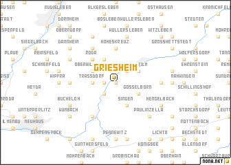 map of Griesheim