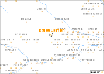 map of Griesleiten