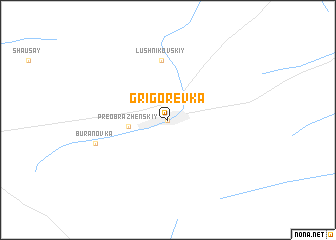 map of Grīgor\