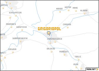 map of Grigoriopol