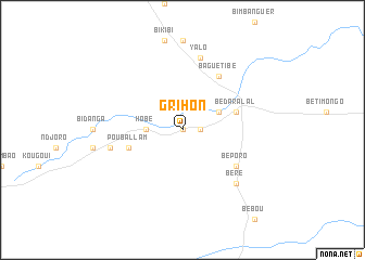 map of Grihon