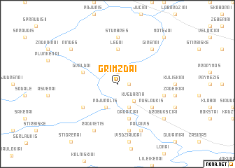 map of Grimzdai