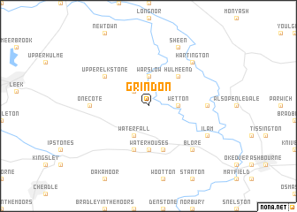 map of Grindon