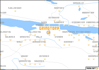 map of Grindtorp