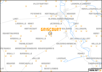 map of Griscourt