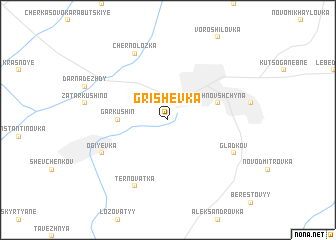 map of Grishevka