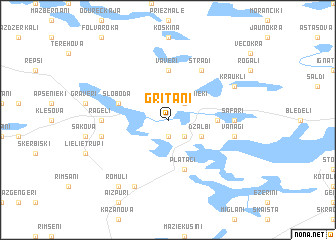 map of Gritani