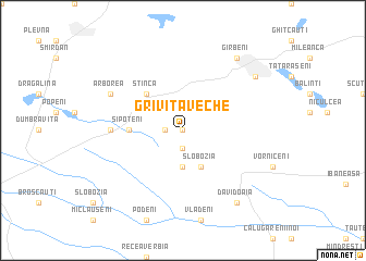 map of Griviţa Veche