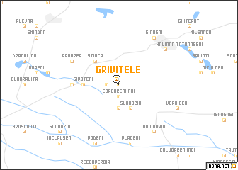 map of Griviţele