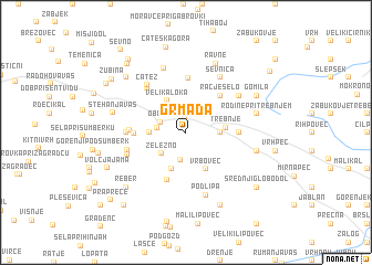 map of Grmada