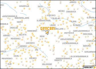 map of Grnčari