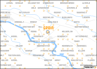 map of Groin