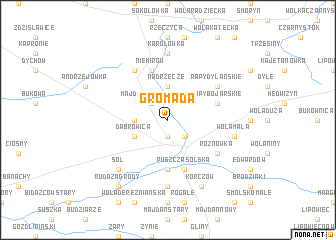 map of Gromada