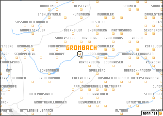 map of Grömbach