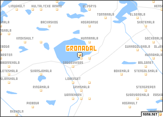 map of Grönadal