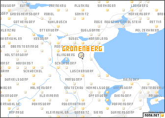 map of Gronenberg