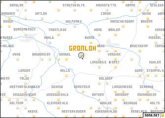 map of Grönloh