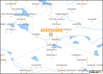 map of Grönskåra