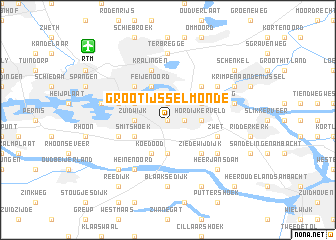 map of Groot IJsselmonde